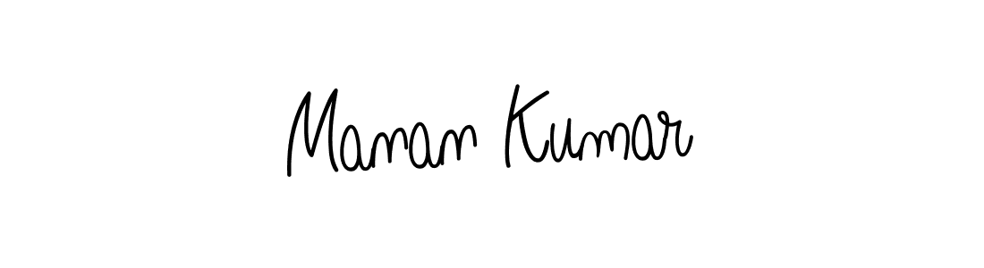 Best and Professional Signature Style for Manan Kumar. Angelique-Rose-font-FFP Best Signature Style Collection. Manan Kumar signature style 5 images and pictures png