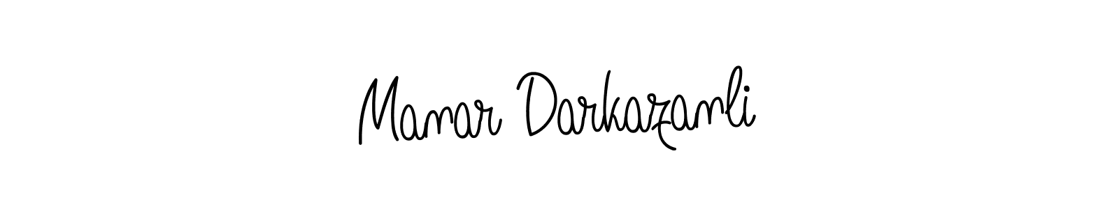 Make a beautiful signature design for name Manar Darkazanli. With this signature (Angelique-Rose-font-FFP) style, you can create a handwritten signature for free. Manar Darkazanli signature style 5 images and pictures png