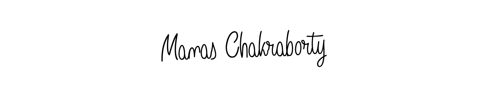Use a signature maker to create a handwritten signature online. With this signature software, you can design (Angelique-Rose-font-FFP) your own signature for name Manas Chakraborty. Manas Chakraborty signature style 5 images and pictures png