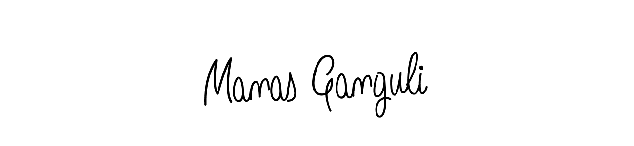 Also we have Manas Ganguli name is the best signature style. Create professional handwritten signature collection using Angelique-Rose-font-FFP autograph style. Manas Ganguli signature style 5 images and pictures png
