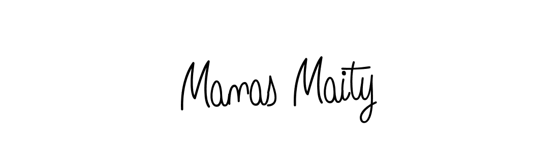 Manas Maity stylish signature style. Best Handwritten Sign (Angelique-Rose-font-FFP) for my name. Handwritten Signature Collection Ideas for my name Manas Maity. Manas Maity signature style 5 images and pictures png