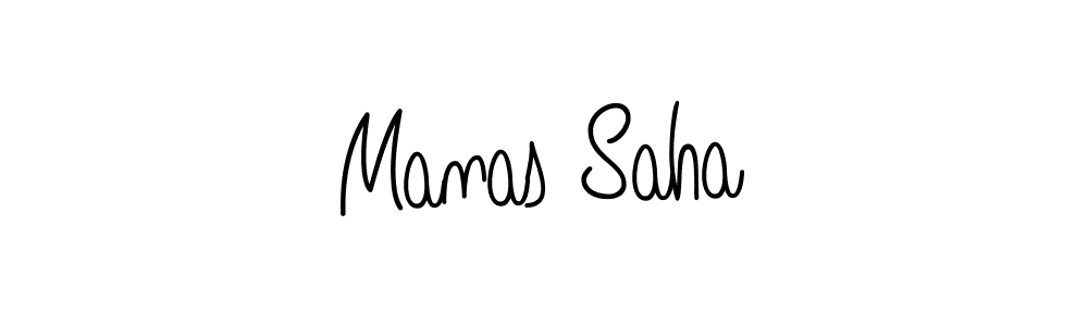 How to make Manas Saha name signature. Use Angelique-Rose-font-FFP style for creating short signs online. This is the latest handwritten sign. Manas Saha signature style 5 images and pictures png