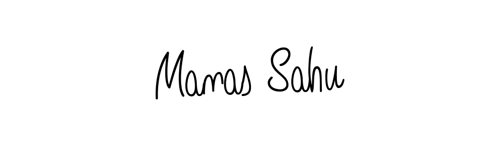 How to make Manas Sahu name signature. Use Angelique-Rose-font-FFP style for creating short signs online. This is the latest handwritten sign. Manas Sahu signature style 5 images and pictures png