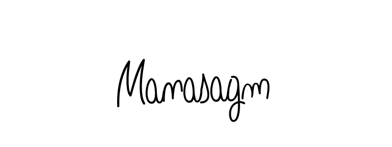 How to Draw Manasagm signature style? Angelique-Rose-font-FFP is a latest design signature styles for name Manasagm. Manasagm signature style 5 images and pictures png