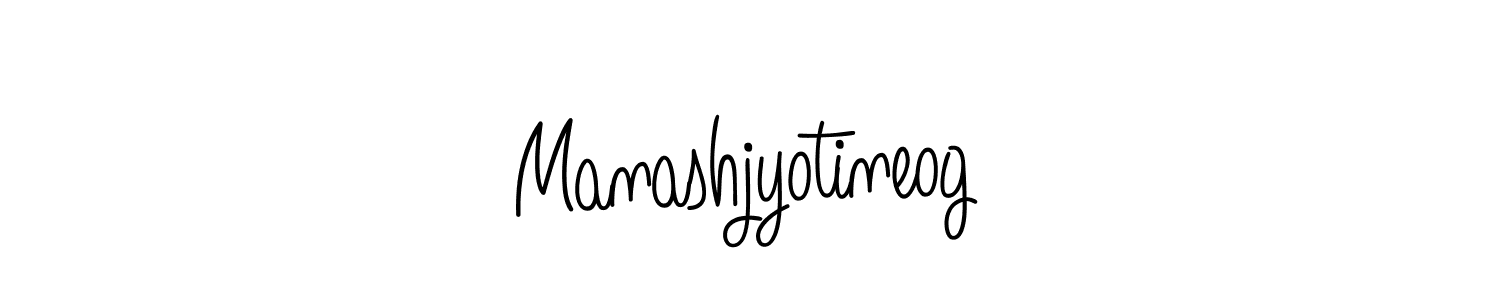 The best way (Angelique-Rose-font-FFP) to make a short signature is to pick only two or three words in your name. The name Manashjyotineog include a total of six letters. For converting this name. Manashjyotineog signature style 5 images and pictures png