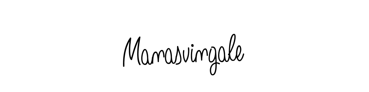 Make a beautiful signature design for name Manasvingale. Use this online signature maker to create a handwritten signature for free. Manasvingale signature style 5 images and pictures png