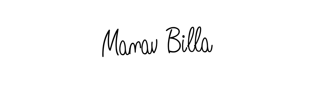 Best and Professional Signature Style for Manav Billa. Angelique-Rose-font-FFP Best Signature Style Collection. Manav Billa signature style 5 images and pictures png