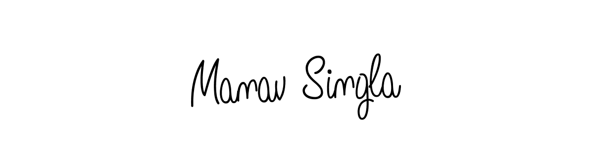 Check out images of Autograph of Manav Singla name. Actor Manav Singla Signature Style. Angelique-Rose-font-FFP is a professional sign style online. Manav Singla signature style 5 images and pictures png