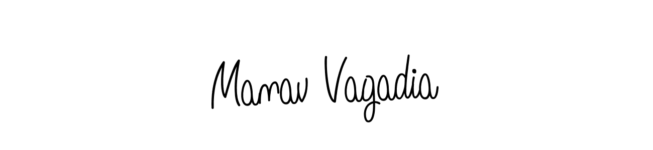 Here are the top 10 professional signature styles for the name Manav Vagadia. These are the best autograph styles you can use for your name. Manav Vagadia signature style 5 images and pictures png