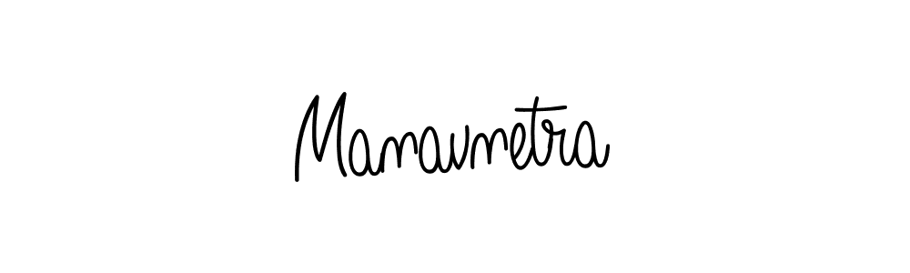 Use a signature maker to create a handwritten signature online. With this signature software, you can design (Angelique-Rose-font-FFP) your own signature for name Manavnetra. Manavnetra signature style 5 images and pictures png