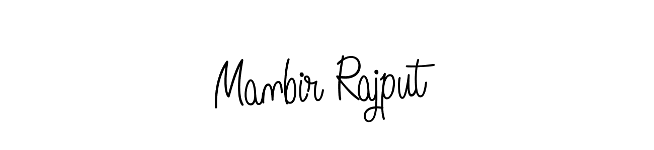 Create a beautiful signature design for name Manbir Rajput. With this signature (Angelique-Rose-font-FFP) fonts, you can make a handwritten signature for free. Manbir Rajput signature style 5 images and pictures png