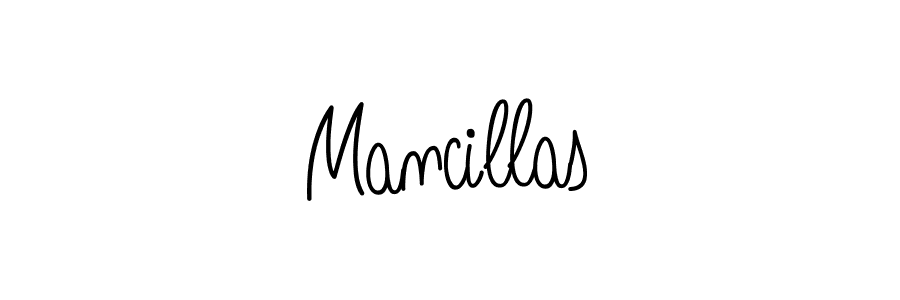 Mancillas stylish signature style. Best Handwritten Sign (Angelique-Rose-font-FFP) for my name. Handwritten Signature Collection Ideas for my name Mancillas. Mancillas signature style 5 images and pictures png