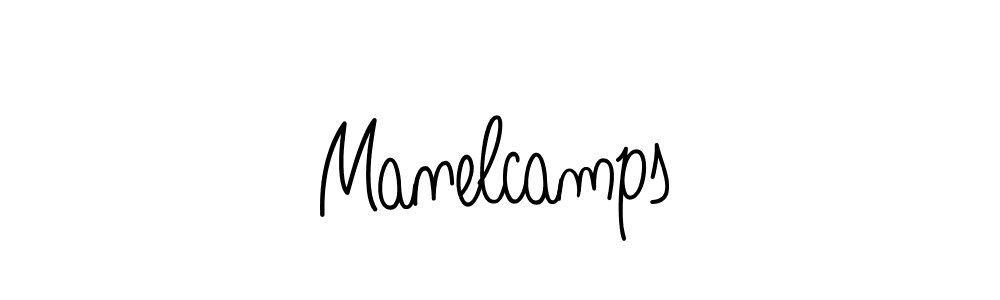 The best way (Angelique-Rose-font-FFP) to make a short signature is to pick only two or three words in your name. The name Manelcamps include a total of six letters. For converting this name. Manelcamps signature style 5 images and pictures png