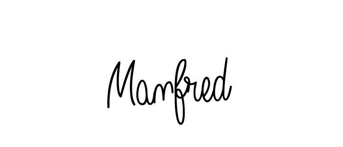Create a beautiful signature design for name Manfred. With this signature (Angelique-Rose-font-FFP) fonts, you can make a handwritten signature for free. Manfred signature style 5 images and pictures png