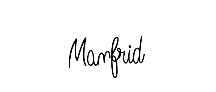 How to make Manfrid signature? Angelique-Rose-font-FFP is a professional autograph style. Create handwritten signature for Manfrid name. Manfrid signature style 5 images and pictures png