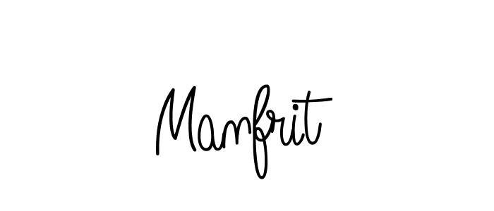 Best and Professional Signature Style for Manfrit. Angelique-Rose-font-FFP Best Signature Style Collection. Manfrit signature style 5 images and pictures png