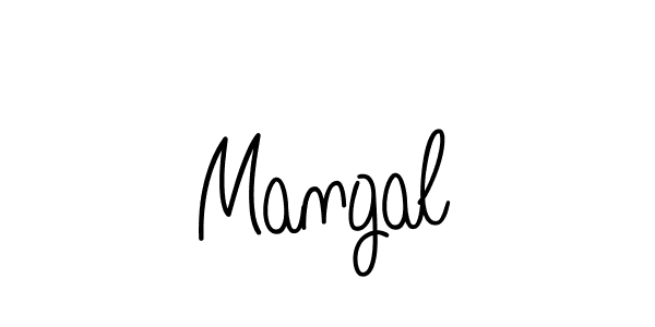 Create a beautiful signature design for name Mangal. With this signature (Angelique-Rose-font-FFP) fonts, you can make a handwritten signature for free. Mangal signature style 5 images and pictures png