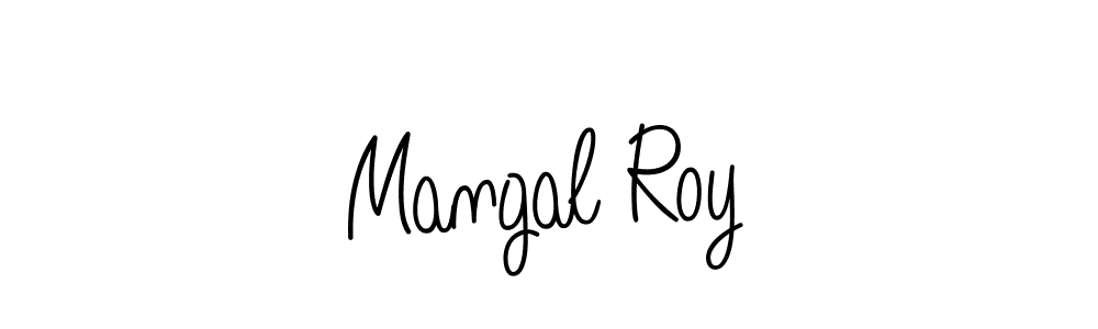 Also we have Mangal Roy name is the best signature style. Create professional handwritten signature collection using Angelique-Rose-font-FFP autograph style. Mangal Roy signature style 5 images and pictures png