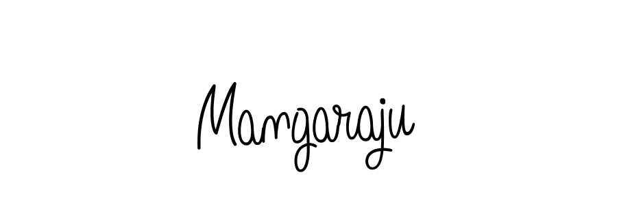 Design your own signature with our free online signature maker. With this signature software, you can create a handwritten (Angelique-Rose-font-FFP) signature for name Mangaraju. Mangaraju signature style 5 images and pictures png