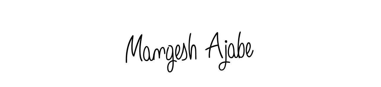 Check out images of Autograph of Mangesh Ajabe name. Actor Mangesh Ajabe Signature Style. Angelique-Rose-font-FFP is a professional sign style online. Mangesh Ajabe signature style 5 images and pictures png