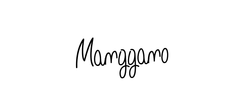 if you are searching for the best signature style for your name Manggano. so please give up your signature search. here we have designed multiple signature styles  using Angelique-Rose-font-FFP. Manggano signature style 5 images and pictures png