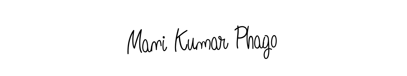 It looks lik you need a new signature style for name Mani Kumar Phago. Design unique handwritten (Angelique-Rose-font-FFP) signature with our free signature maker in just a few clicks. Mani Kumar Phago signature style 5 images and pictures png