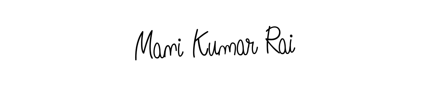 This is the best signature style for the Mani Kumar Rai name. Also you like these signature font (Angelique-Rose-font-FFP). Mix name signature. Mani Kumar Rai signature style 5 images and pictures png