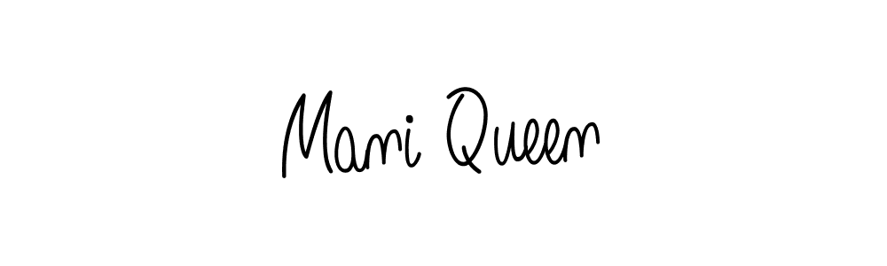 Best and Professional Signature Style for Mani Queen. Angelique-Rose-font-FFP Best Signature Style Collection. Mani Queen signature style 5 images and pictures png