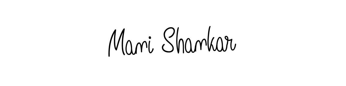 Mani Shankar stylish signature style. Best Handwritten Sign (Angelique-Rose-font-FFP) for my name. Handwritten Signature Collection Ideas for my name Mani Shankar. Mani Shankar signature style 5 images and pictures png