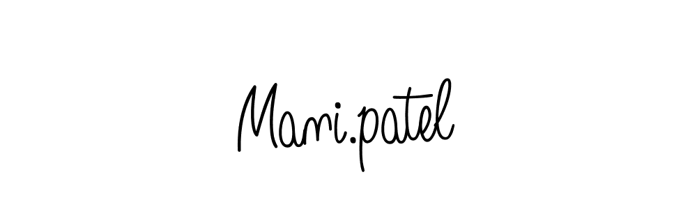 See photos of Mani.patel official signature by Spectra . Check more albums & portfolios. Read reviews & check more about Angelique-Rose-font-FFP font. Mani.patel signature style 5 images and pictures png