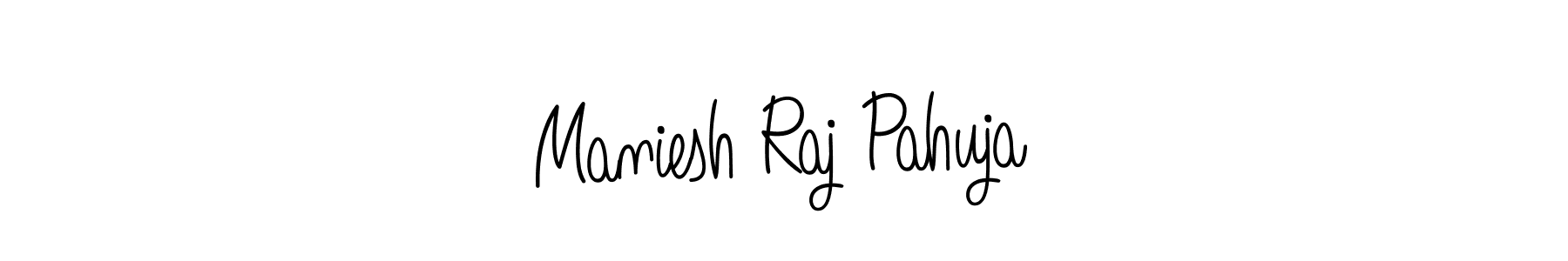 if you are searching for the best signature style for your name Maniesh Raj Pahuja. so please give up your signature search. here we have designed multiple signature styles  using Angelique-Rose-font-FFP. Maniesh Raj Pahuja signature style 5 images and pictures png