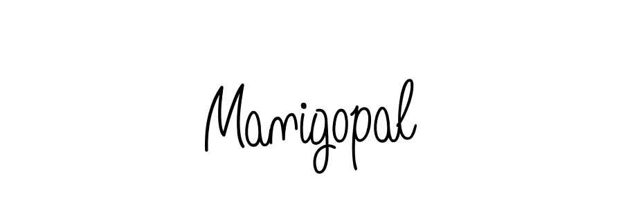 The best way (Angelique-Rose-font-FFP) to make a short signature is to pick only two or three words in your name. The name Manigopal include a total of six letters. For converting this name. Manigopal signature style 5 images and pictures png