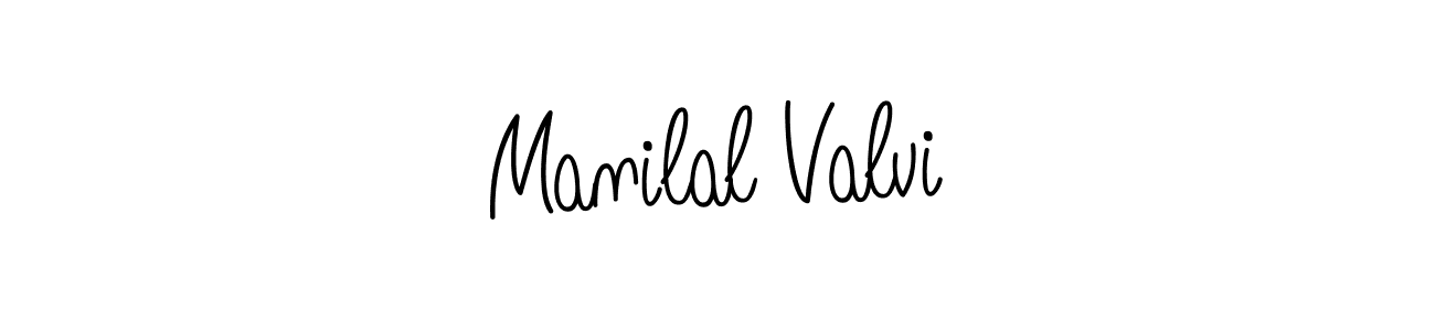 if you are searching for the best signature style for your name Manilal Valvi. so please give up your signature search. here we have designed multiple signature styles  using Angelique-Rose-font-FFP. Manilal Valvi signature style 5 images and pictures png