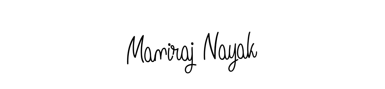 Make a beautiful signature design for name Maniraj Nayak. Use this online signature maker to create a handwritten signature for free. Maniraj Nayak signature style 5 images and pictures png
