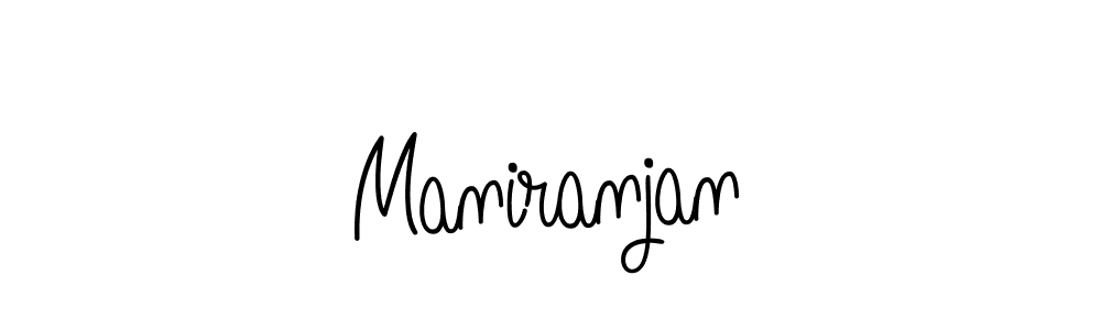 The best way (Angelique-Rose-font-FFP) to make a short signature is to pick only two or three words in your name. The name Maniranjan include a total of six letters. For converting this name. Maniranjan signature style 5 images and pictures png