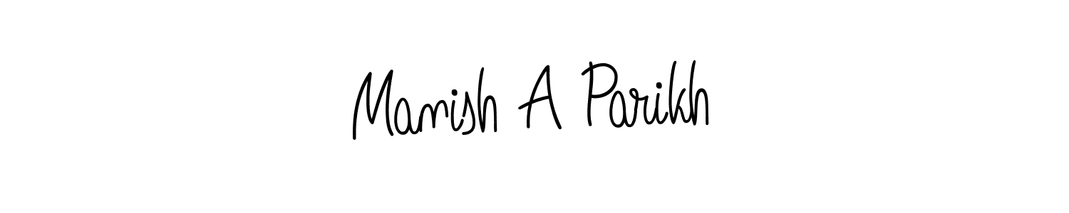 Here are the top 10 professional signature styles for the name Manish A Parikh. These are the best autograph styles you can use for your name. Manish A Parikh signature style 5 images and pictures png