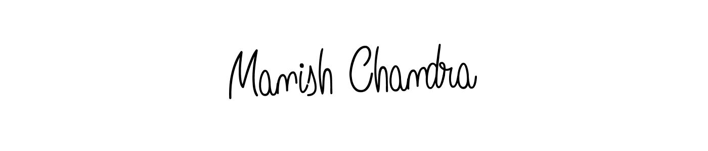 Manish Chandra stylish signature style. Best Handwritten Sign (Angelique-Rose-font-FFP) for my name. Handwritten Signature Collection Ideas for my name Manish Chandra. Manish Chandra signature style 5 images and pictures png