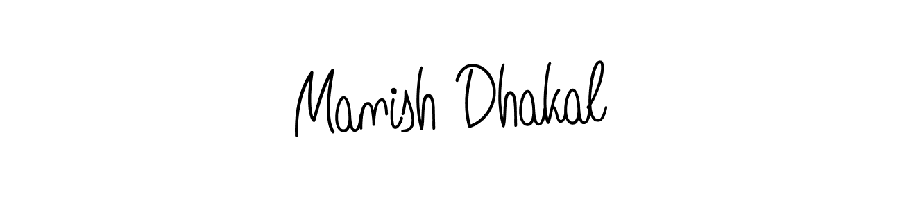 Angelique-Rose-font-FFP is a professional signature style that is perfect for those who want to add a touch of class to their signature. It is also a great choice for those who want to make their signature more unique. Get Manish Dhakal name to fancy signature for free. Manish Dhakal signature style 5 images and pictures png