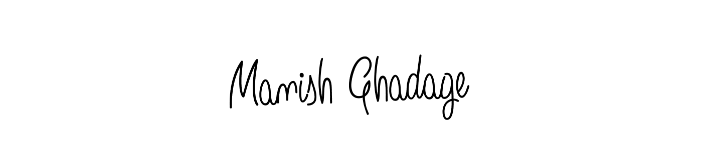 Check out images of Autograph of Manish Ghadage name. Actor Manish Ghadage Signature Style. Angelique-Rose-font-FFP is a professional sign style online. Manish Ghadage signature style 5 images and pictures png