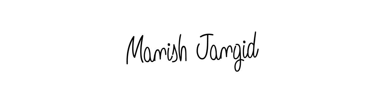 You can use this online signature creator to create a handwritten signature for the name Manish Jangid. This is the best online autograph maker. Manish Jangid signature style 5 images and pictures png