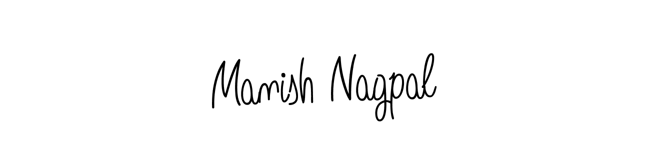 Create a beautiful signature design for name Manish Nagpal. With this signature (Angelique-Rose-font-FFP) fonts, you can make a handwritten signature for free. Manish Nagpal signature style 5 images and pictures png