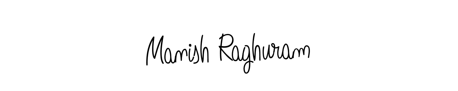 How to Draw Manish Raghuram signature style? Angelique-Rose-font-FFP is a latest design signature styles for name Manish Raghuram. Manish Raghuram signature style 5 images and pictures png