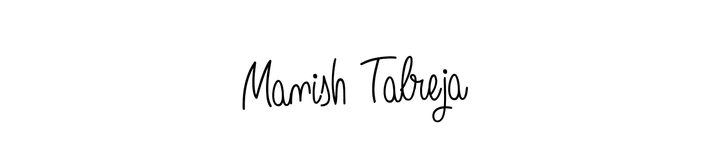 Also we have Manish Talreja name is the best signature style. Create professional handwritten signature collection using Angelique-Rose-font-FFP autograph style. Manish Talreja signature style 5 images and pictures png