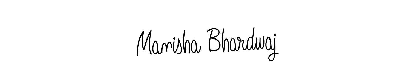 Also we have Manisha Bhardwaj name is the best signature style. Create professional handwritten signature collection using Angelique-Rose-font-FFP autograph style. Manisha Bhardwaj signature style 5 images and pictures png