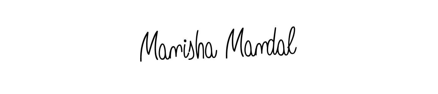 Make a beautiful signature design for name Manisha Mandal. Use this online signature maker to create a handwritten signature for free. Manisha Mandal signature style 5 images and pictures png