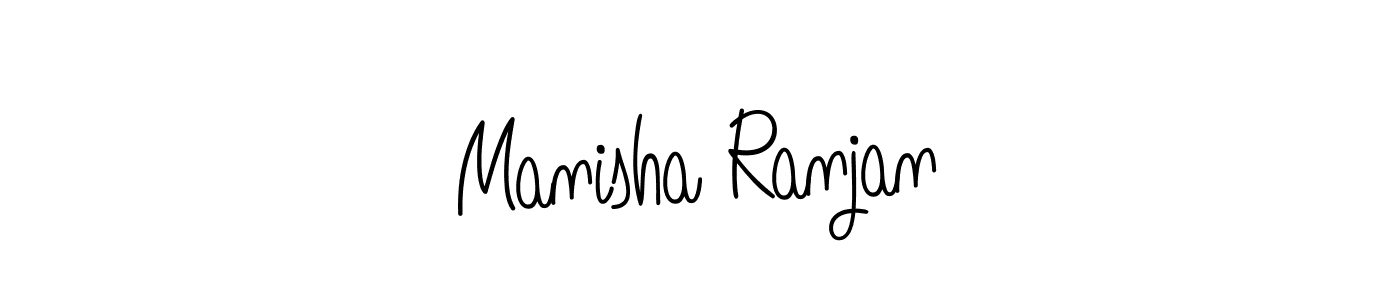 Make a beautiful signature design for name Manisha Ranjan. Use this online signature maker to create a handwritten signature for free. Manisha Ranjan signature style 5 images and pictures png