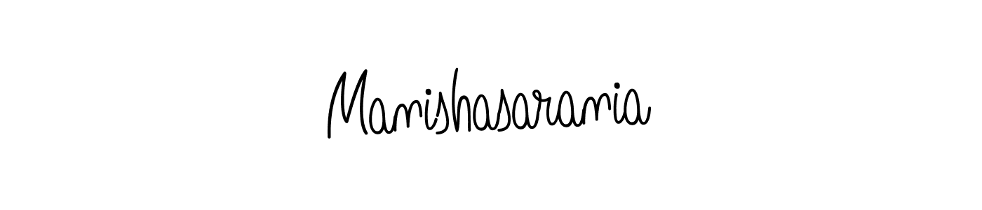 It looks lik you need a new signature style for name Manishasarania. Design unique handwritten (Angelique-Rose-font-FFP) signature with our free signature maker in just a few clicks. Manishasarania signature style 5 images and pictures png