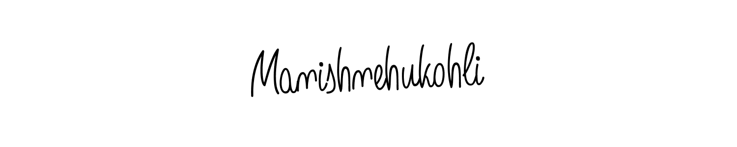 Check out images of Autograph of Manishnehukohli name. Actor Manishnehukohli Signature Style. Angelique-Rose-font-FFP is a professional sign style online. Manishnehukohli signature style 5 images and pictures png