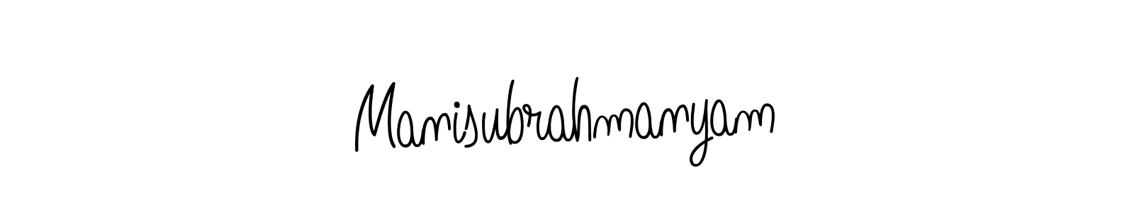 You can use this online signature creator to create a handwritten signature for the name Manisubrahmanyam. This is the best online autograph maker. Manisubrahmanyam signature style 5 images and pictures png