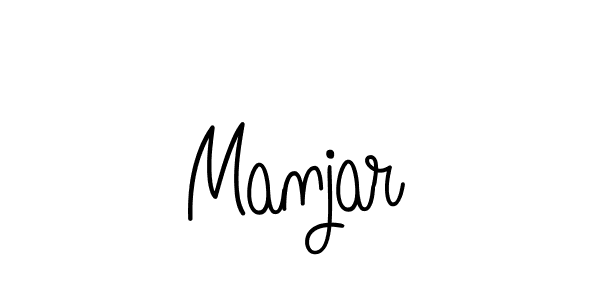 How to make Manjar name signature. Use Angelique-Rose-font-FFP style for creating short signs online. This is the latest handwritten sign. Manjar signature style 5 images and pictures png